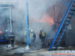 Пожар на гофротарном комбинате г.Луганска 26.01.10