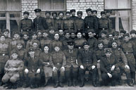 Сотрудники СГПЧ-1 г.Луганска 1960 год.(Н.Н.Бедряга в первом ряду третья слева)