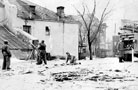 Тушение пожара в г.Луганске, 1969 год.