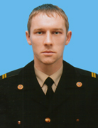Пожарный 2-го караула мл. сержант службы гражданской защиты<br> <b>Женихов Андрей Валерьевич</b>