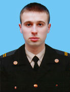 Пожарный 3-го караула мл. сержант службы гражданской защиты<br> <b>Лебедев Алексей Алексеевич</b>