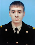 Пожарный 3-го караула мл. сержант службы гражданской защиты<br> <b>Салагаев Евгений Михайлович</b>