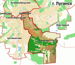 Ленинский район г. Луганска