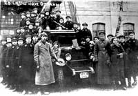 Получение первого пожарного автомобиля ЗИС-5, 1936 г.
